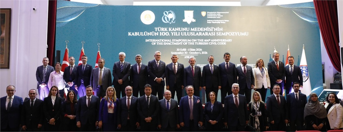 Türk Kanunu Medenisi’nin Kabulünün 100. Yılı Uluslararası Sempozyumu