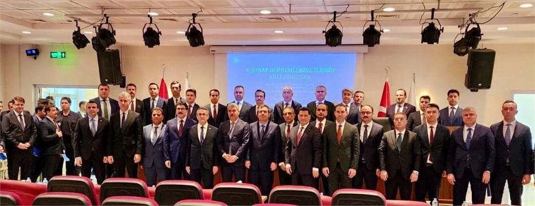 Adalet Bakan Yardımcımız Sayın Can TUNCAY’ın Başkanlığında, “6 Şubat Depremlerine İlişkin Adli Süreçler Toplantısı”Gerçekleştirildi